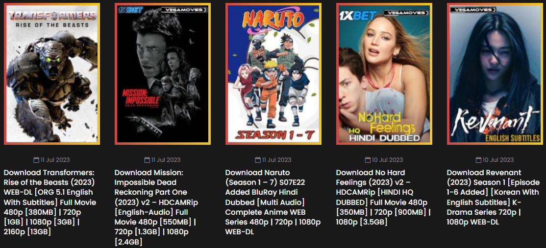 Vega Movies Hub